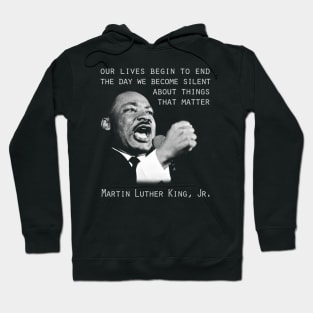 Martin Luther King, Jr. Silhouette Hoodie